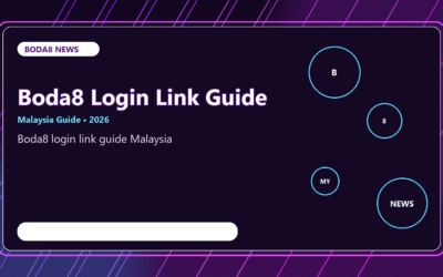 Boda8 Login Link Guide Malaysia 2026 | Boda Account Access Notes