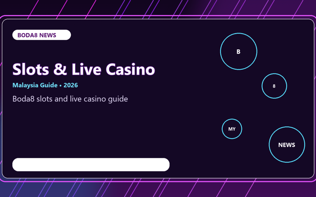 Boda8 Slots and Live Casino Guide Malaysia 2026 | Game Section Tips