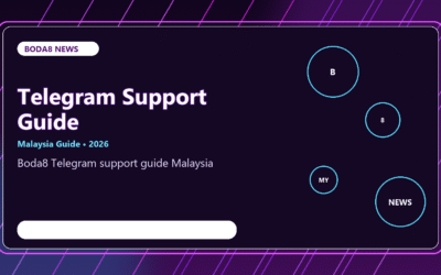 Boda8 Telegram and Support Guide Malaysia 2026 | Help Channel Notes